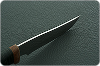 Нож охотничий НС-14  наборная кожа, х50crmov15, текстолит : фото 10