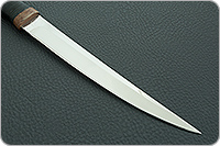 Нож туристический НС-33  наборная кожа, х50crmov15, текстолит : фото 4