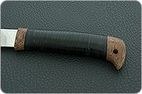 Нож туристический НС-33  наборная кожа, х50crmov15, текстолит : фото 6