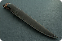 Нож туристический НС-33  наборная кожа, х50crmov15, текстолит : фото 13