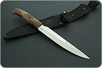 Нож охотничий НС-36  кап березовый, х50crmov15, текстолит : фото 12