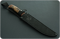 Нож охотничий НС-36  кап березовый, х50crmov15, текстолит : фото 13