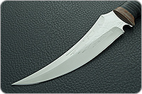 Нож охотничий НС-38  наборная кожа, х50crmov15, текстолит : фото 3