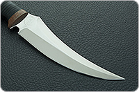 Нож охотничий НС-38  наборная кожа, х50crmov15, текстолит : фото 4