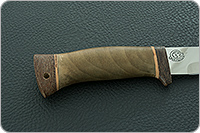 Нож туристический НС-41  кап березовый, х50crmov15, текстолит : фото 5