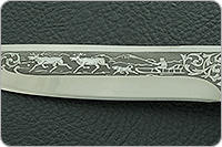 Нож туристический НС-41  кап березовый, х50crmov15, текстолит : фото 8