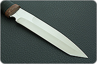 Нож охотничий НС-44 наборная кожа, х50crmov15, текстолит : фото 4