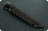 Нож охотничий НС-44 наборная кожа, х50crmov15, текстолит : фото 13