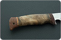 Нож туристический НС-49  кап березовый, х50crmov15, текстолит : фото 5