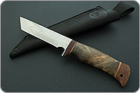 Нож туристический НС-49  кап березовый, х50crmov15, текстолит : фото 11