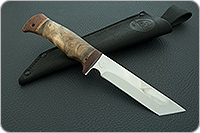 Нож туристический НС-49  кап березовый, х50crmov15, текстолит : фото 12