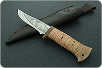 Нож туристический НС-52  береста, х50crmov15, текстолит : фото 11