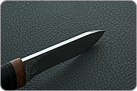 Нож охотничий НС-60 наборная кожа, х50crmov15, текстолит : фото 10