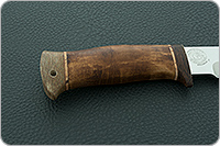 Нож охотничий НС-63 кап березовый, х50crmov15, текстолит : фото 5