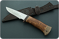 Нож охотничий НС-63 кап березовый, х50crmov15, текстолит : фото 11