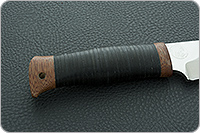 Нож  НС-69 наборная кожа, х50crmov15, текстолит : фото 5