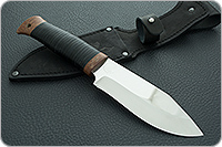 Нож  НС-69 наборная кожа, х50crmov15, текстолит : фото 12