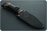 Нож  НС-69 наборная кожа, х50crmov15, текстолит : фото 13