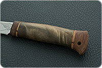 Нож  НС-71 кап березовый, х50crmov15, текстолит : фото 6