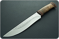 Нож  НС-73 кап березовый, х50crmov15, текстолит : фото 2