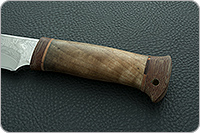 Нож  НС-73 кап березовый, х50crmov15, текстолит : фото 6