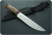 Нож  НС-73 кап березовый, х50crmov15, текстолит : фото 11