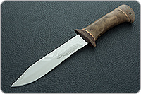 Нож  НС-79 орех, х50crmov15, текстолит : фото 2