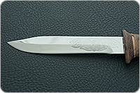 Нож  НС-79 орех, х50crmov15, текстолит : фото 7