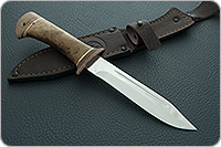 Нож  НС-79 орех, х50crmov15, текстолит : фото 12