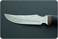 Нож  НС-83 наборная кожа, х50crmov15, текстолит : фото 7