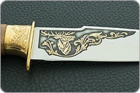 Нож Горностай-1 кап березовый, 100х13м, дюраль : фото 9