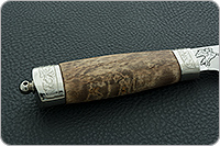 Нож Казарка карельская береза , 100х13м, дюраль : фото 5