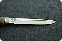 Нож Казарка карельская береза , 100х13м, дюраль : фото 8