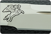 Нож Казарка карельская береза , 100х13м, дюраль : фото 10