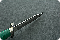 Нож Полигон (кожаные ножны) полимер, 100х13м, дюраль : фото 10