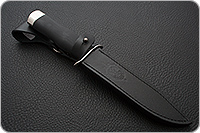 Нож Полигон (кожаные ножны) полимер, 100х13м, дюраль : фото 11