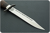 Нож Полигон пограничная служба (деревянные ножны) кап ореховый, 100х13м, дюраль : фото 4