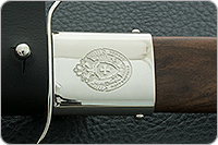 Нож Полигон пограничная служба (деревянные ножны) кап ореховый, 100х13м, дюраль : фото 11