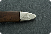 Нож Полигон пограничная служба (деревянные ножны) кап ореховый, 100х13м, дюраль : фото 12