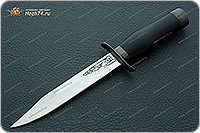 Нож Полигон (кожаные ножны) полимер, 100х13м, дюраль : фото 2