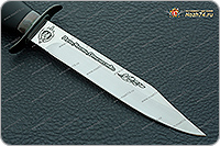 Нож Полигон (кожаные ножны) полимер, 100х13м, дюраль : фото 4