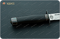 Нож Полигон (кожаные ножны) полимер, 100х13м, дюраль : фото 5