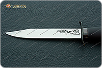 Нож Полигон (кожаные ножны) полимер, 100х13м, дюраль : фото 9