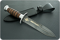 Нож Десантник бук, дамаск, дюраль : фото 10