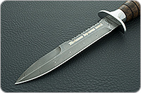 Нож Десантник карельская береза , дамаск, дюраль : фото 3