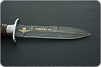 Нож Десантник карельская береза , дамаск, дюраль : фото 7