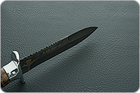 Нож Десантник карельская береза , дамаск, дюраль : фото 10