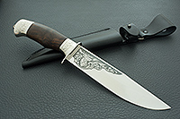 Нож Турист-1 кап березовый, 100х13м, дюраль : фото 12