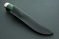 Нож Барсук стабилизированная карельская береза, 100х13м, дюраль : фото 12