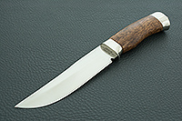 Нож Ястреб стабилизированная карельская береза, 100х13м, дюраль : фото 2